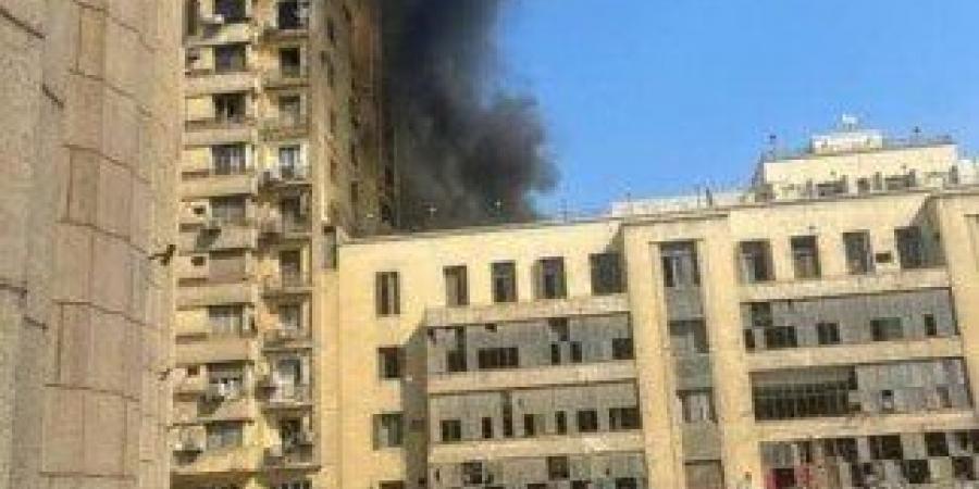حريق في عقار أعلى بنك شهير بوسط البلد - الكويت الاخباري
