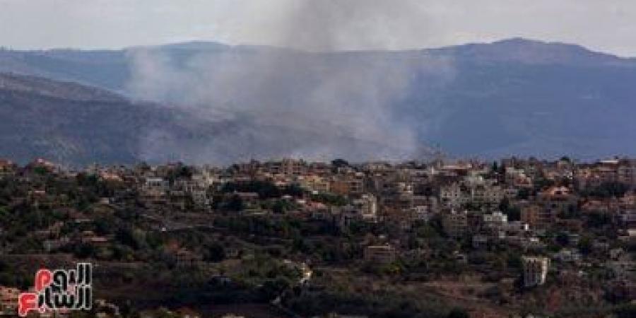 الطيران الحربى الإسرائيلى يشن عدوانا جويا واسعا على النبطية جنوبى لبنان - الكويت الاخباري