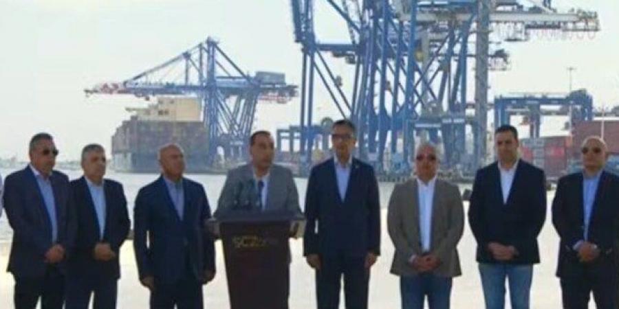 مدبولي: خلال عامين سنكون طورنا كل ميناء غرب بورسعيد - الكويت الاخباري