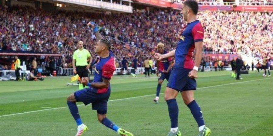 برشلونة ضد الريال.. 6 أهداف تزين الشوط الأول من كلاسيكو الدوري الإسباني «فيديو» - الكويت الاخباري