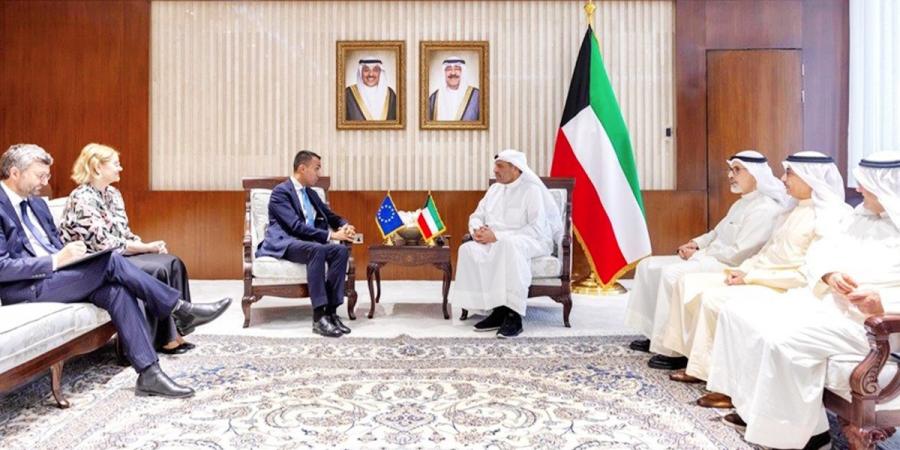 وزير الخارجية يبحث ومسؤول أوروبي «الشراكة الاستراتيجية» - الكويت الاخباري
