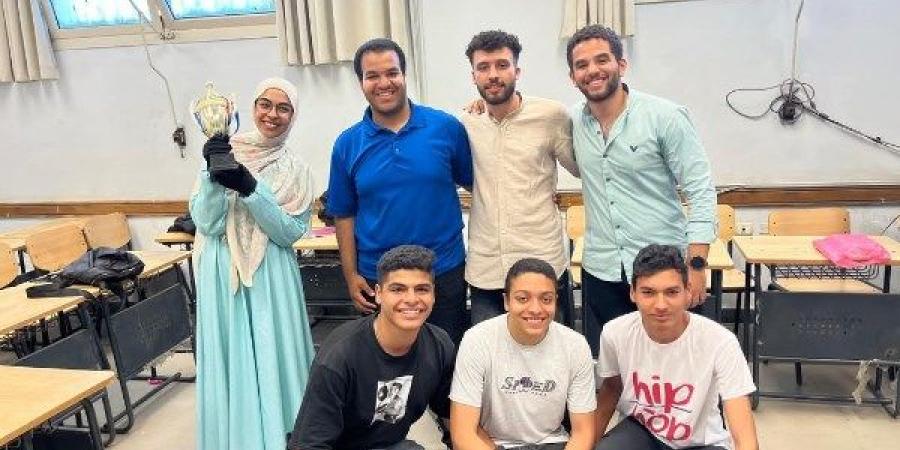 طلاب الأمن السيبراني أبطال دوري العباقرة بجامعة حلوان التكنولوجية الدولية - الكويت الاخباري