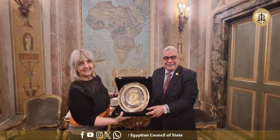 مجلس الدولة المصري يوقع مذكرة تفاهم مع المعهد الدولي لتوحيد القانون الخاص - UNIDROIT - في روما - الكويت الاخباري
