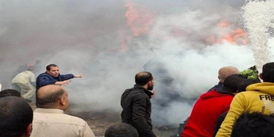 السيطرة على حريق التهم مصنع ملابس في شبرا الخيمة - الكويت الاخباري