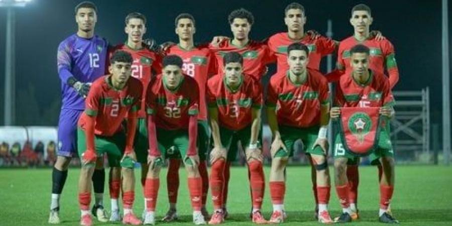 المنتخب المغربي يواجه جنوب إفريقيا بحثًا عن لقبه الثاني في أمم إفريقيا للشباب - الكويت الاخباري