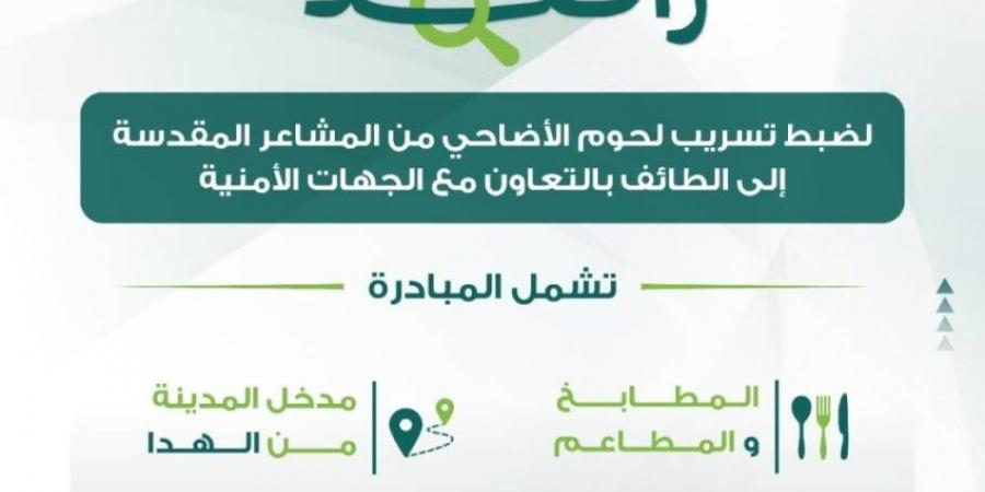«راصد+» لضبط تسرُّب لحوم الأضاحي من المشاعر - الكويت الاخباري