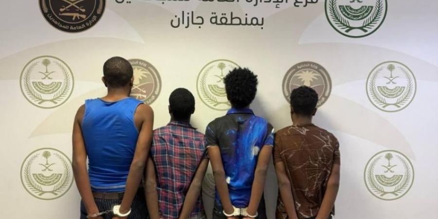 القبض على (4) مخالفين لترويجهم مواد مخدرة بجازان - الكويت الاخباري