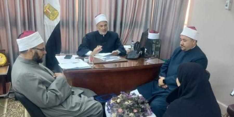 مديرية أوقاف بني سويف تجري الاختبارات الأولية لمسابقة المتقدمات للحصول على تصريح واعظة معتمدة - الكويت الاخباري
