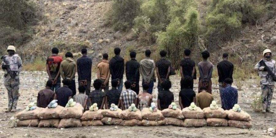 ضبط 22 شخصا لمحاولتهم تهريب كمية من نبات القات المخدر بمنطقة عسير - الكويت الاخباري