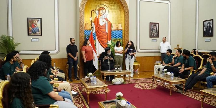 البابا تواضروس يستقبل مجموعة من خدام إيبارشية جنوبي الولايات المتحدة - الكويت الاخباري