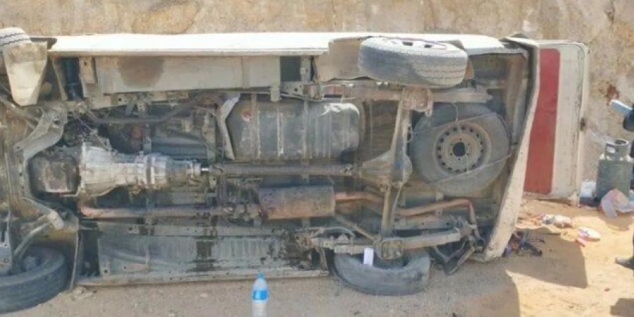 4 جثث و9 مصابين.. أسماء الضحايا والمصابين في انقلاب صحراوي المنيا - الكويت الاخباري