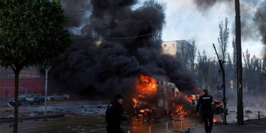 أوكرانيا .. هجوم جوي روسي على كييف يشعل الحرائق في عدد من الأحياء - الكويت الاخباري