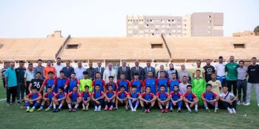 رئيس جامعة طنطا يُهنئ الطالبة آلاء محمود صلاح لفوزها ببرونزية إفريقيا للسامبو ويشهد ختام بطولة كأس رئيس الجامعة لكرة القدم - الكويت الاخباري