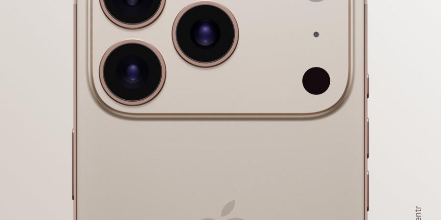 تسريب جديد يظهر iPhone 17 Pro بلون ذهبى "Desert Gold" - الكويت الاخباري
