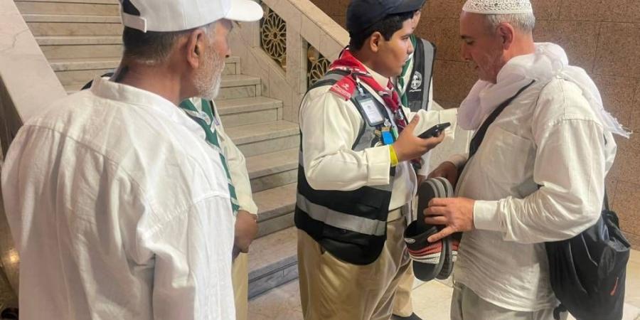 كشافة تعليم المدينة تباشر تقديم خدماتها للحجيج - الكويت الاخباري