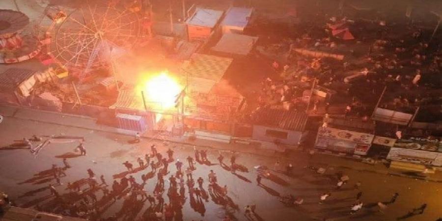 السيطرة على حريق هائل بمحل فاكهة بجوار ملاهي بلازا في المحلة دون إصابات - الكويت الاخباري