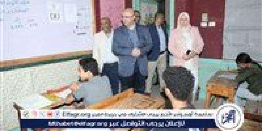محافظ بني سويف يتفقد لجان امتحانات الشهادة الإعدادية في يومها الأول - الكويت الاخباري