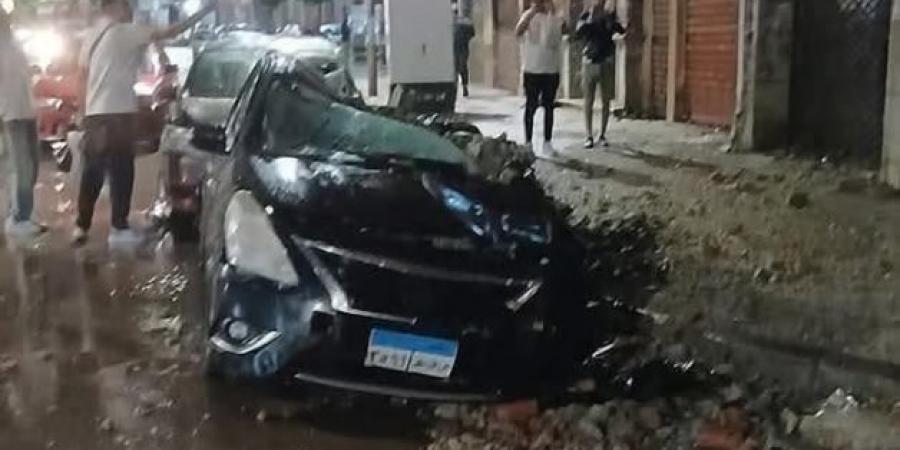اعصار بدون سابق انذار هاجم الاسكندرية ليلاً.. بالصور - الكويت الاخباري