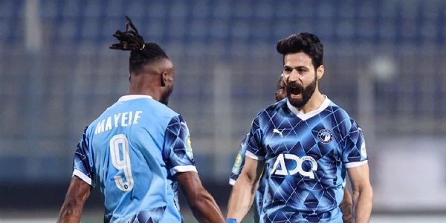 أحمد سامي يضرب شباك صن داونز بالهدف الثاني لبيراميدز - الكويت الاخباري