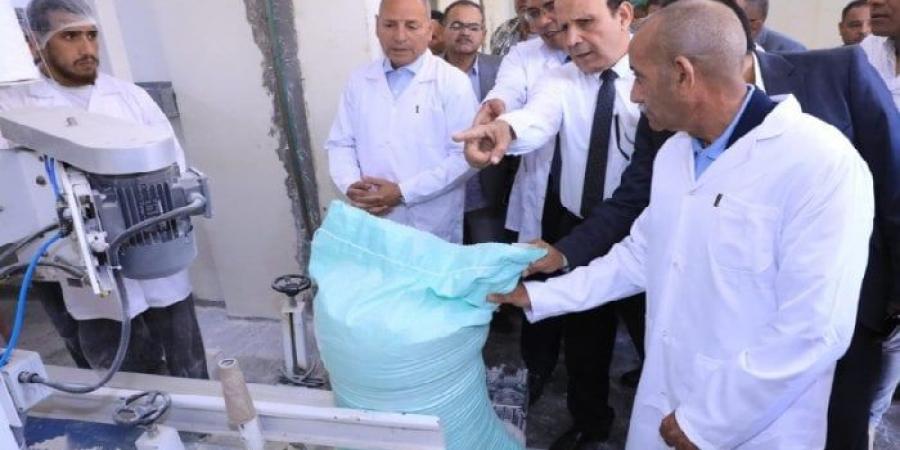 محافظ القاهرة يتفقد أحد مطاحن الدقيق التمويني بالمنطقة الصناعية بمدينة 15 مايو - الكويت الاخباري