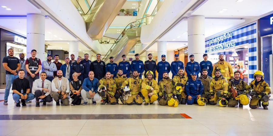 نجاح تجربة إخلاء وهمي في مجمع البروميناد بالتعاون مع الجهات المعنية - الكويت الاخباري