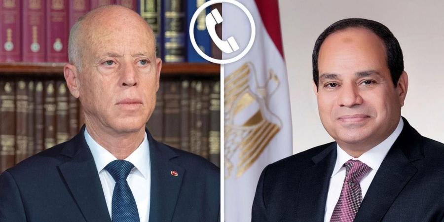 الرئيس السيسي يتلقى اتصالًا هاتفيًا من نظيره التونسي - الكويت الاخباري