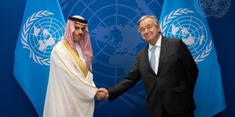 وزير الخارجية السعودي وأمين الأمم المتحدة يبحثان تحضيرات المؤتمر الدولي لتسوية القضية الفلسطينية - الكويت الاخباري