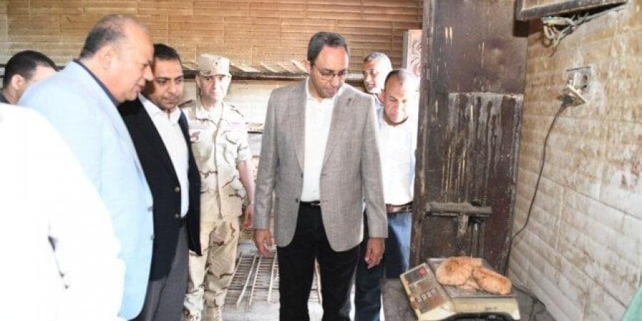 محافظ قنا يتفقد المخابز ومنافذ بيع اللحوم ويفاجئ مستشفى حميات نجع حمادي - الكويت الاخباري