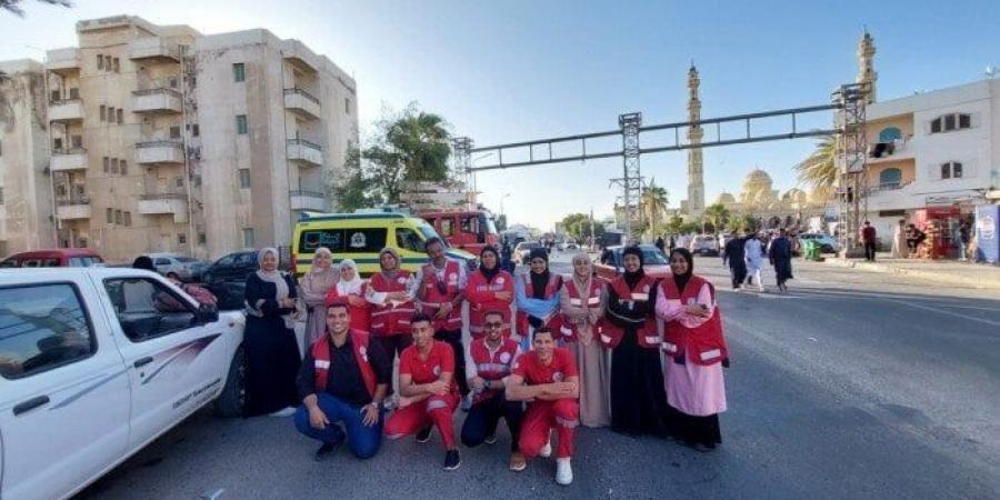 الهلال الأحمر بالبحر الأحمر يؤمن المصلين ويساهم في أجواء عيد الأضحى المبارك - الكويت الاخباري