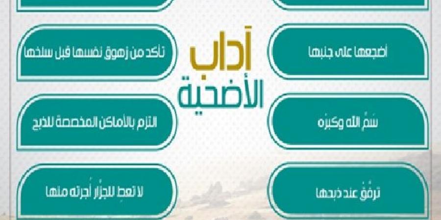 بسم الله والله أكبر 13  قاعدة شرعية للتعامل مع الأضحية #دا_الافتاء #دين_وحياة - الكويت الاخباري