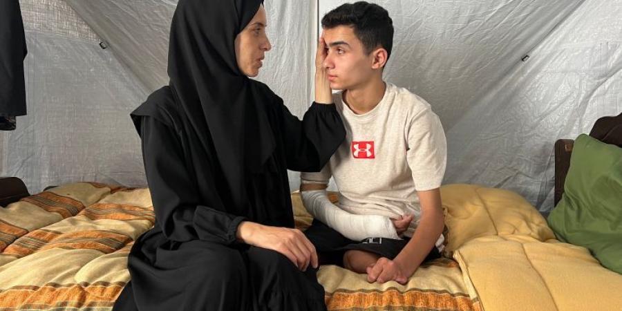 بخيمة وجوع وخوف.. لسان حال أهالي غزة وهم يستقبلون العيد - الكويت الاخباري