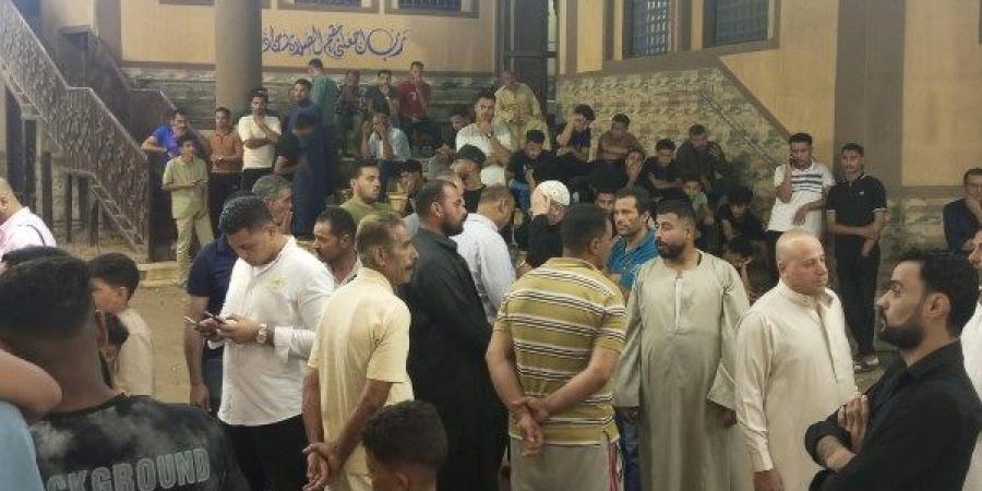 الوداع يا بطل.. أهالي قرية خالد عبد العال يودعونه في الدقهلية.. وشقيقه: كان بيقف جنبنا بأي مشاكل.. وفرح ابنه كان 19 يونيو - الكويت الاخباري