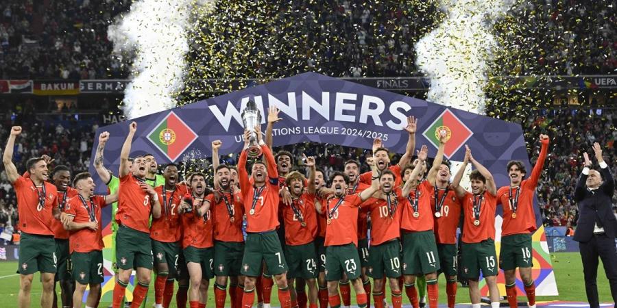 البرتغال تتوج بدوري الأمم الأوروبية - الكويت الاخباري