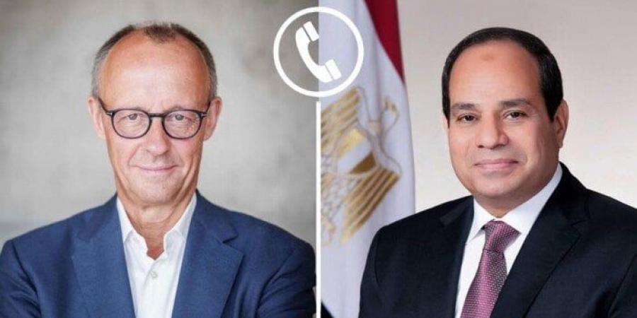 الرئيس السيسي يقدم التهنئة هاتفيا لـ المستشار الألماني بمناسبة الفوز في الانتخابات - الكويت الاخباري