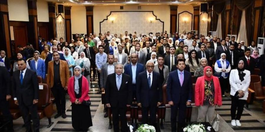 وزير الشباب ومحافظ شمال سيناء يشهدان اللقاء الحواري بعنوان مهددات الأمن القومي ثورة٣٠ يونيو   شعب يحمي وطن - الكويت الاخباري