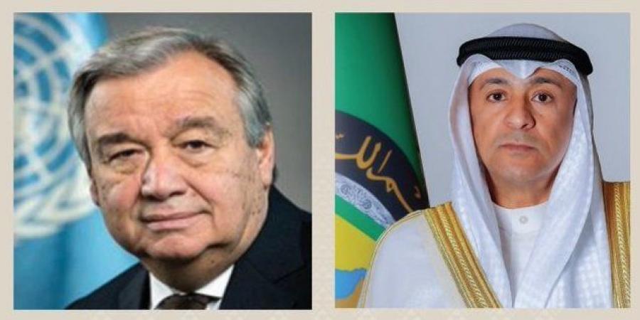 الأمين العام لمجلس التعاون يبحث هاتفيا مع الأمين العام للأمم المتحدة مستجدات الأوضاع وجهود التهدئة في المنطقة - الكويت الاخباري