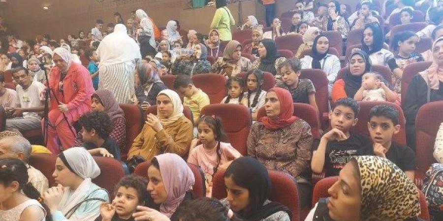 بحضور أبناء الصحفيين..إقبال متزايد على مسرح الطفل بقصر ثقافة الأنفوشي - الكويت الاخباري