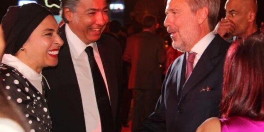 المستشار سامح عبد الحكم وحرمه منى السيسي ضيف شرف الاحتفال باليوم الوطني الإيطالي - الكويت الاخباري