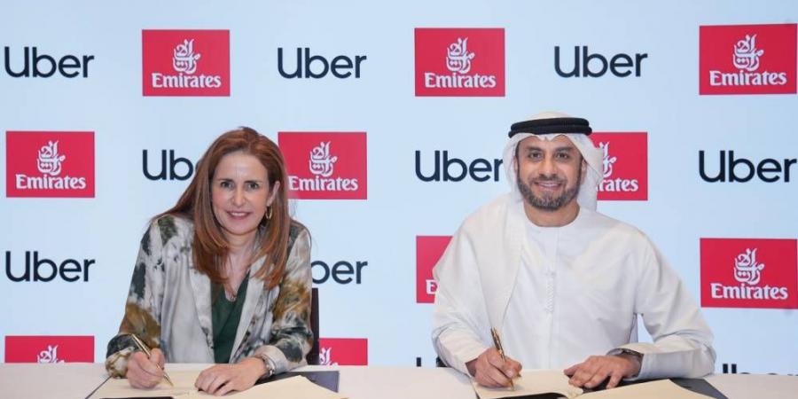 شراكة بين «طيران الإمارات» و«أوبر» لتقديم تجربة تنقل سلسة - الكويت الاخباري
