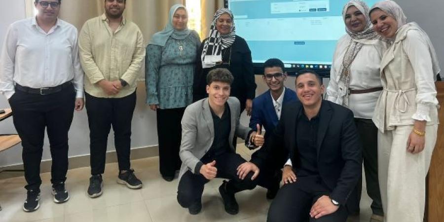 طلاب الجامعة المصرية الروسية يصممون نظام معلومات محاسبى متكامل.. صور - الكويت الاخباري