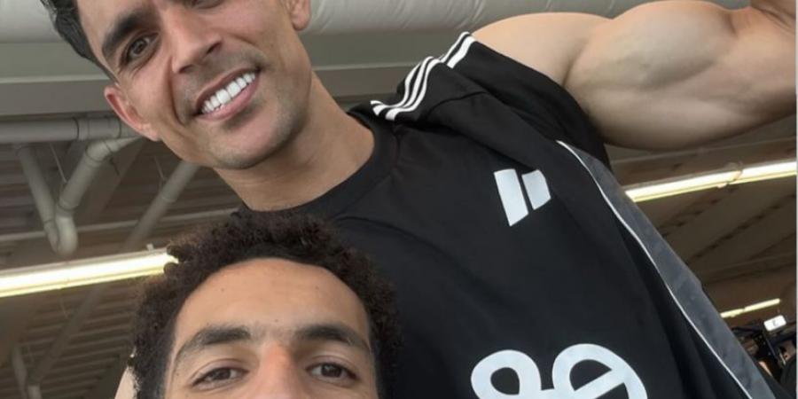 شاهد.. أشرف بن شرقي ومصطفى شوبير قبل مباراة بالميراس البرازيلي - الكويت الاخباري