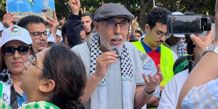 مسيرة شعبية حاشدة في الرباط تنديدا بالعدوان على غزة وإيران - الكويت الاخباري