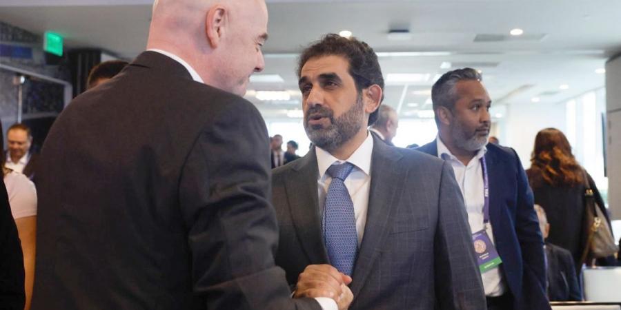 المجروب التقى إنفانتينو في ميامي - الكويت الاخباري