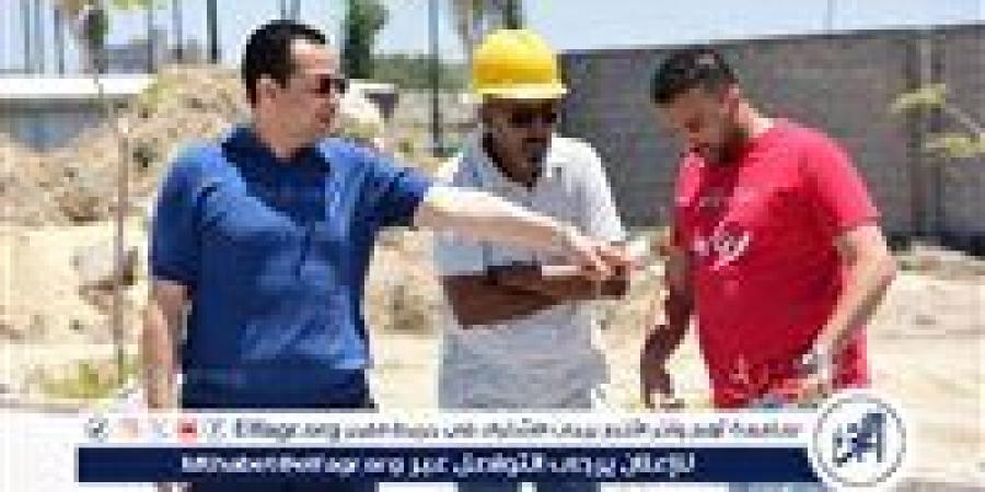 سلامه يتفقد تشطيبات ملاعب الاتحاد السكندرى - الكويت الاخباري