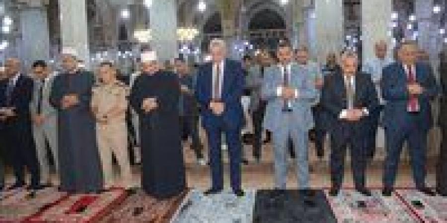 محافظ الغربية يشهد الاحتفال بالعام الهجري الجديد 1447هـ من المسجد الأحمدي بطنطا - الكويت الاخباري
