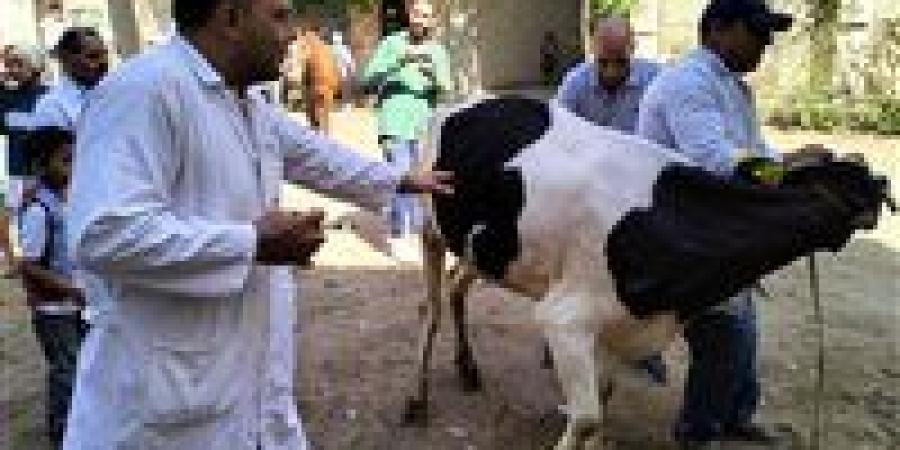 فحص 3180 طائر وحيوان بعزبة نظيف ضمن مبادرة "حياة كريمة" بالغربية - الكويت الاخباري