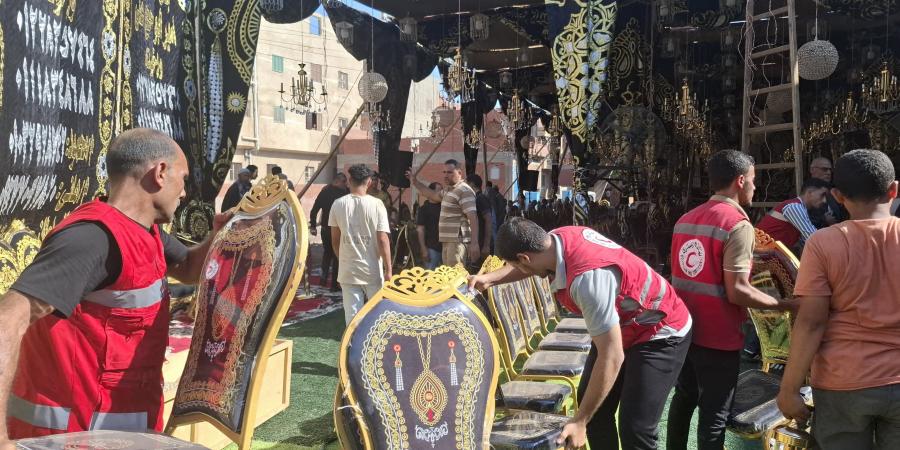 شاهد.. الهلال الأحمر  يقدم الدعم النفسي والمادي لضحايا حادث الطريق الإقليمي بالمنوفية - الكويت الاخباري