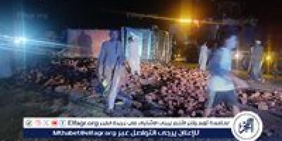 ارتفاع عدد ضحايا انقلاب سيارة محملة بالطوب بالمنيا إلى 3 وفيات و4 مصابين. - الكويت الاخباري