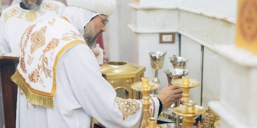 تدشين أواني في عيد "القوي الأنبا موسى" بديرمواس - الكويت الاخباري