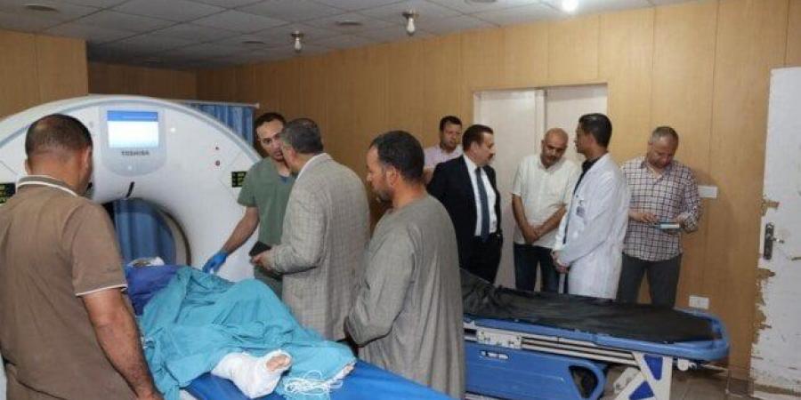 محافظ المنوفية يطمئن على الحالة الصحية لمصابي حادث الإقليمي ويشهد إجراء الأشعة المقطعية لحالة آيات - الكويت الاخباري